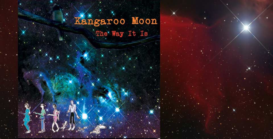 kangaroo moon night book cover red